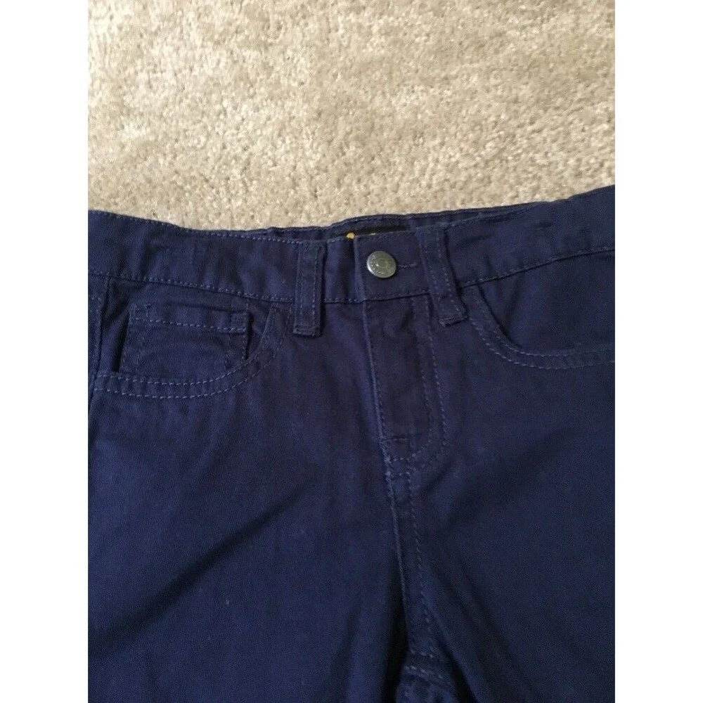 Lee Boys Blue Casual Pants Zip Button w Pockets Size Small 4 - Picture 3 of 8